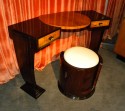 Art Deco Vanity Stool