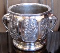 Large 1930s Art Deco Urn • Nature Relief