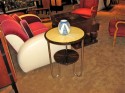 Art Deco Modernist Side-Table • Macassar and Parchment