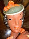 Wonderful Terra-Cotta Mask Art Deco Czech like Goldscheider