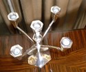 
Spectacular Sterling Art Deco Modernist Candleabra