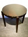Custom Art Deco Side Table