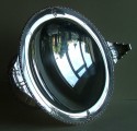 
Exceptional silver plated bronze Tazza or coupe, massive size French Art Deco circa 1930s