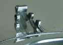
Exceptional silver plated bronze Tazza or coupe, massive size French Art Deco circa 1930s