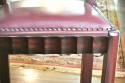 Unique Art Deco French carved dining table with chairs