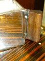 Outstanding unique cubist coffee/tea service by H.L. Linton Paris