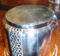 Pair of Art Deco Silver-plate Jardinieres