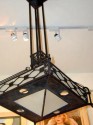 Nice French iron chandelier