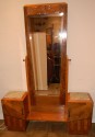 Carved French Art Deco Vanity