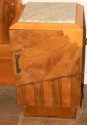 Carved French Art Deco Vanity