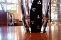 1930s Large Art Deco Czech Glass Vase