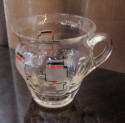 1930s Czech Modernist Art Deco Punchbowl Set