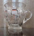 1930s Czech Modernist Art Deco Punchbowl Set