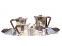 Modernist 1930s French Art Deco Coffee & Tea Set