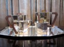 Modernist 1930s French Art Deco Coffee & Tea Set