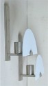 1930s French Modernist Art Deco Sconces • Pair