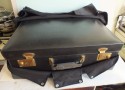 Elegant His/Her travel vanity set luggage in leather