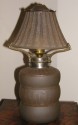 French Daum  Art DecoTable Lamp Acid Etched