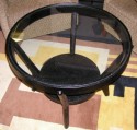 Czech Ebonized Oak Table