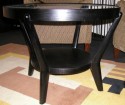 Czech Ebonized Oak Table