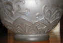 Lorraine  Signed Art Deco Fish Bowl Vase