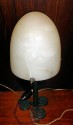 
Edgar Brandt Iron and Alabaster Lamp