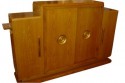 French Oak Architect's Cabinet