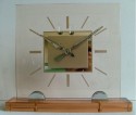 French Deco Modernist Clock
