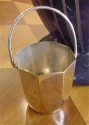 Personal Octagonal Ice Bucket with Handle and Reservoir