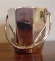 Personal Octagonal Ice Bucket with Handle and Reservoir