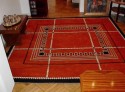 Art Deco Collection Custom Carpet • “Ruhlmann” Red