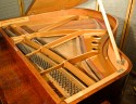 French art deco piano in the manner of Dominique circa 1933. 
