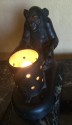 fMax LeVerrier Monkey Statue Art Deco light