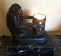 fMax LeVerrier Monkey Statue Art Deco side