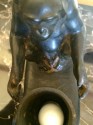 Max LeVerrier Monkey Statue Art Deco