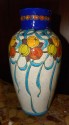 Large Charles Catteau Boch Ceramic Vase