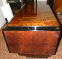 Unique Symmetrical Art Deco Desk side