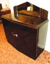 European Art Deco Credenza with Lacquered Palisander Finish side