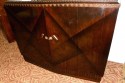 European Art Deco Credenza with Lacquered Palisander Finish doors