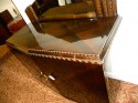 European Art Deco Credenza with Lacquered Palisander Finish top