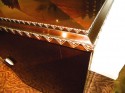 European Art Deco Credenza with Lacquered Palisander Finish  edge detail