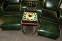 Vintage Art Deco Tile Occasional Tables Pair