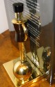 Chase Sentinel Bakelite & Brass Bookends by Walter Von Nessen