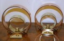 Rare Art Deco Modernism Chase Bronze Copper Bookends by Walter Von Nessen
