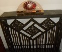 Custom French Style Iron Console Radiator Cover