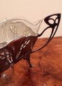WMF Art Nouveau Centerpiece Silver & Glass