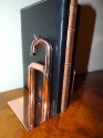 Rare Chase Walter Von Nessen Horse Bookends Statue