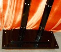 Art Deco Console Black Lacquer Biedermeir Style