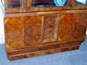 Beautiful Book Match Veneer Vitrine - Art Deco