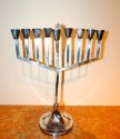 sterling silver art deco menorah